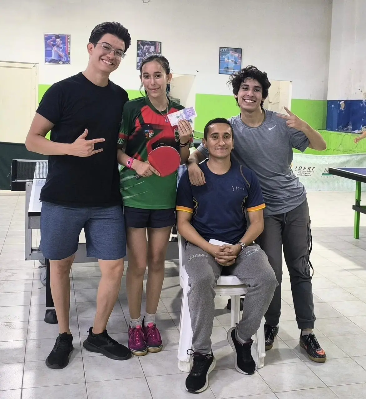 Coach Juan Pablo in action