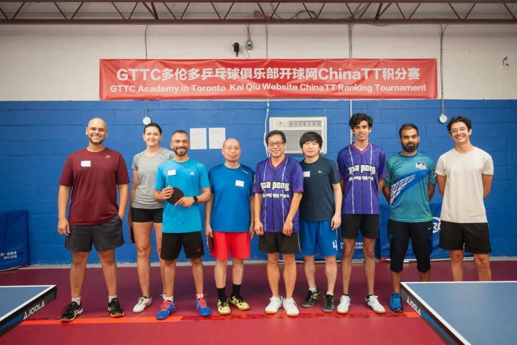 Table Tennis Lessons Toronto Group